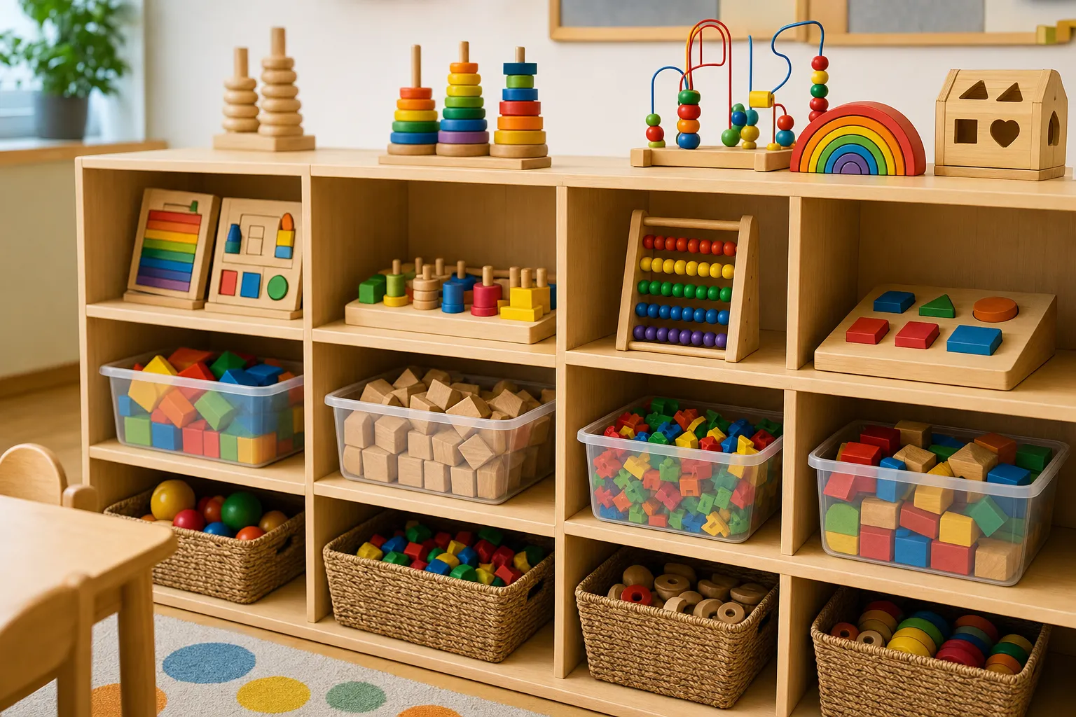 Educational toys and learning materials for all age groups